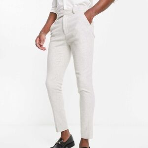 NWT ASOS wool super skinny dress pants